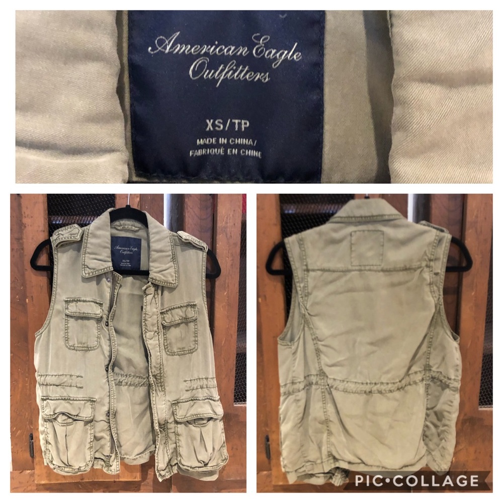 Army style vest